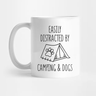 Camping And Dogs Mug